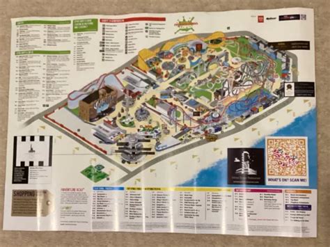 BLACKPOOL PLEASURE BEACH Park Guide/ Map 2024 £1.50 - PicClick UK