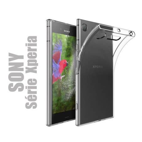 Coque De Protection En Gel Silicone Transparent Pour Sony XPERIA