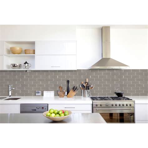 Dove Gray 2x6 Bevel Subway Ceramic Tile