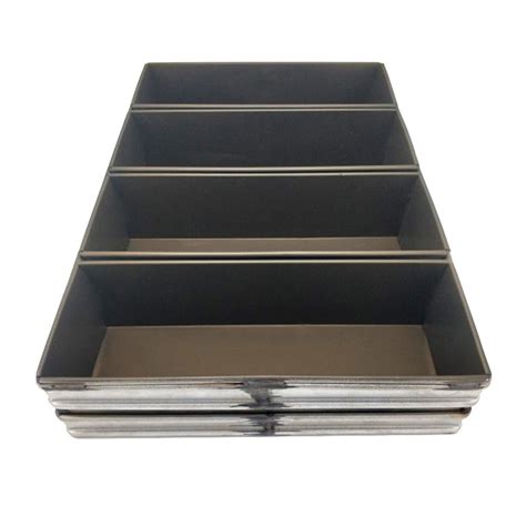 Straps Aluminum Nonstick Loaf Pan Bread Pan Toast Baking Box With Lid