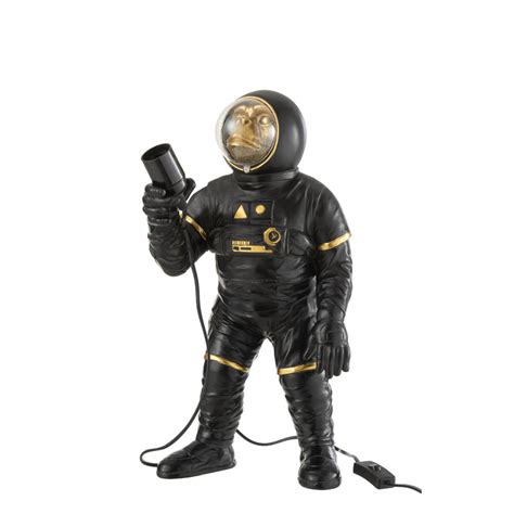 Moderne Schwarze Tischlampe Affe Jolipa Astronaut Poly Vivaleuchten De