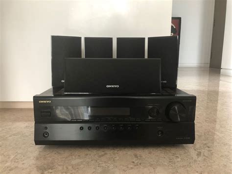 Onkyo Tx Sr Av Receiver With Speakers Audio Soundbars Speakers