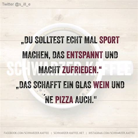 DU SOLLTEST MAL SPORT MACHEN Lustige zitate und sprüche Weisheiten