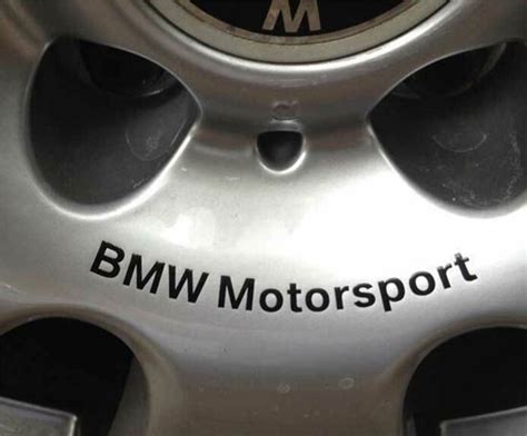 Zen Graphics Bmw Motorsport 17 20 Alloy Wheel Decals Stickers