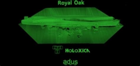 Wreck Of Hms Royal Oak Visualised With 3d Hologram Imaging And