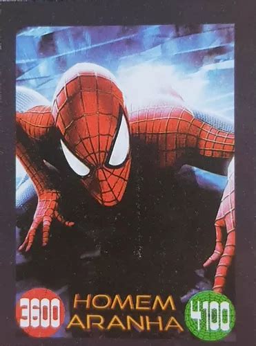 Card Homem Aranha Spider Man Unidades Pacote Fechado Venda Em