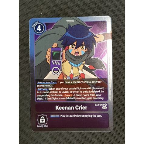 DIGIMON Keenan Crier EX4 064 Shopee Việt Nam