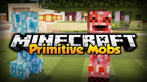 Minecraft Mod Showcase W Iraphahell Primitive Mobs Mod Youtube