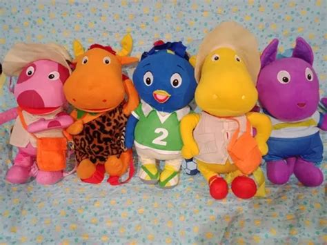 Peluche En Mochilita De Los Backyardigans Originales C U En Venta En