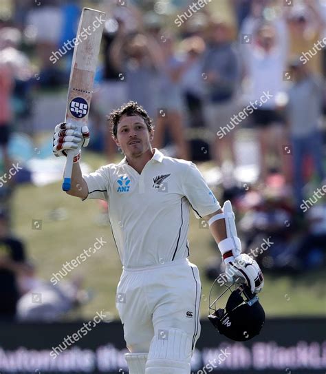 New Zealands Bj Watling Celebrates After Editorial Stock Photo Stock