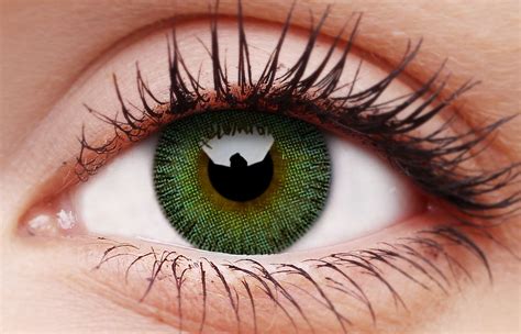 ColourVUE Yellow-Green Fusion Coloured Contact Lenses