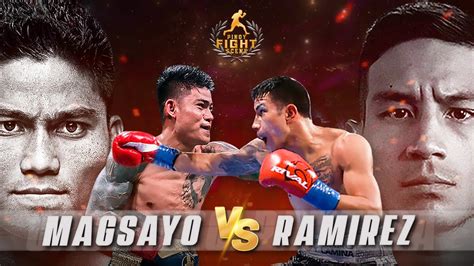 Mark Magsayo Vs Eduardo Ramirez Philippines Vs Mexico Youtube