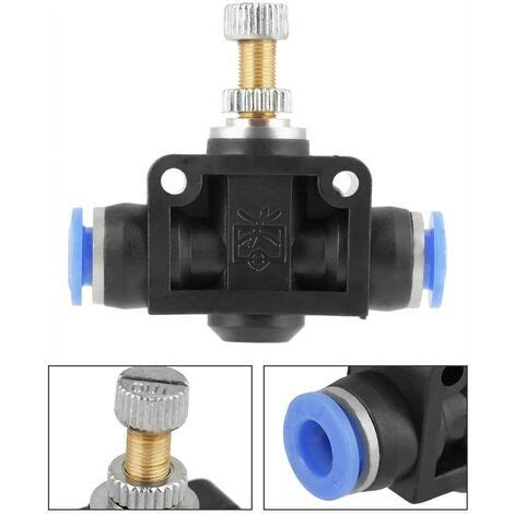 Pcs Tuyau Papillon Push In R Gulateur De Vitesse Valve De Contrle