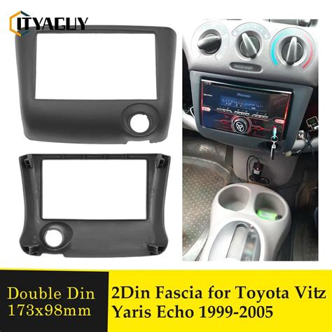 Din Car Radio Fascia For Toyota Yaris For Echo Vitz Dvd