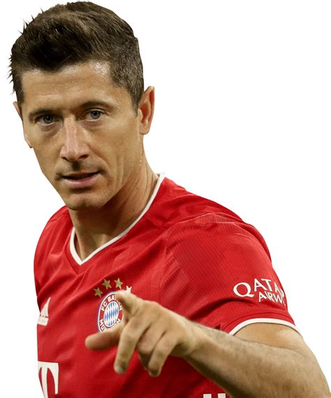 Robert Lewandowski Bayern Munich football render - FootyRenders