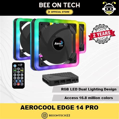 Aerocool Edge Pro Fan Cm Pcs Shopee Malaysia