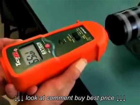 Extech Rpm Laser Tachometer And Ir Thermometer Youtube