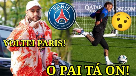 NEYMAR CHOCOU O MUNDO NA VOLTA AO PSG YouTube