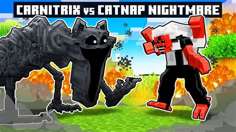 Ben Carnitrix Vs Catnap Nightmare No Minecraft Youtube