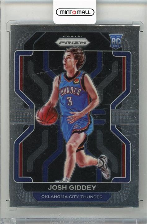 Mint Panini Prizm Rc Josh Giddey Oklahoma