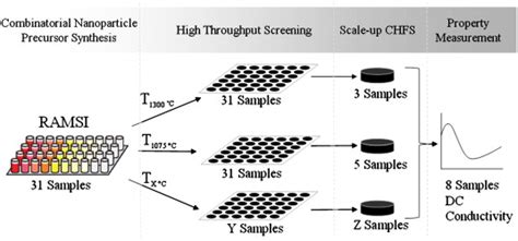 Schematic Representation Of The Combinatorial Synthesis And Screening