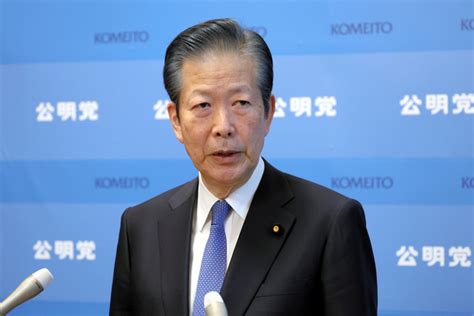 公明・山口代表「連座制強化も含めて検討を」 政治資金規正法めぐり 2024年1月4日掲載 ライブドアニュース