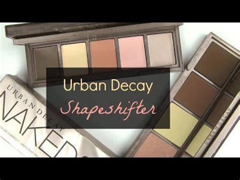 Urban Decay Naked Skin Shapeshifter Palettes Live Swatches Review