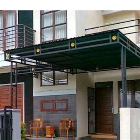 Jual Kanopi Baja Ringan Atap Spandek Pasir Canopy Atap Genteng Metal