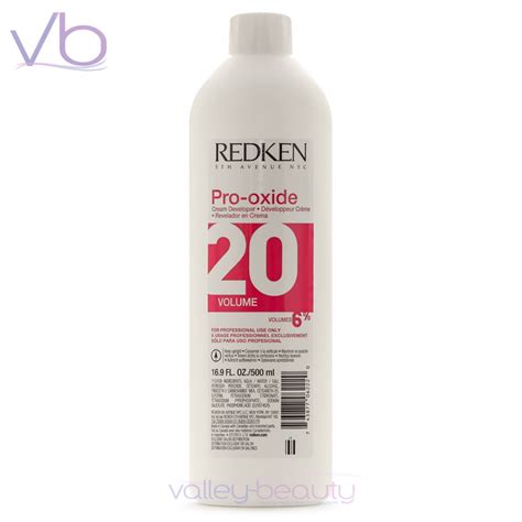 Redken Pro Oxide Volume 20 Cream Developer 500ml