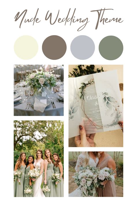 Nude Elegance Gorgeous Wedding Color Palettes For Your Big Day