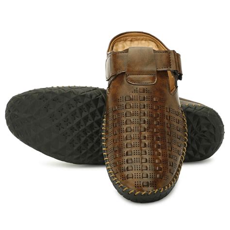 Buxton Men Brown Synthetic Leather Sandal At Rs 299pair Mens Formal Sandal In Agra Id