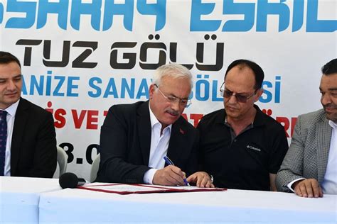 Eskil Tuz Gölü OSB nde Arsa Tahsis Töreni Gerçekleştirildi Haberler