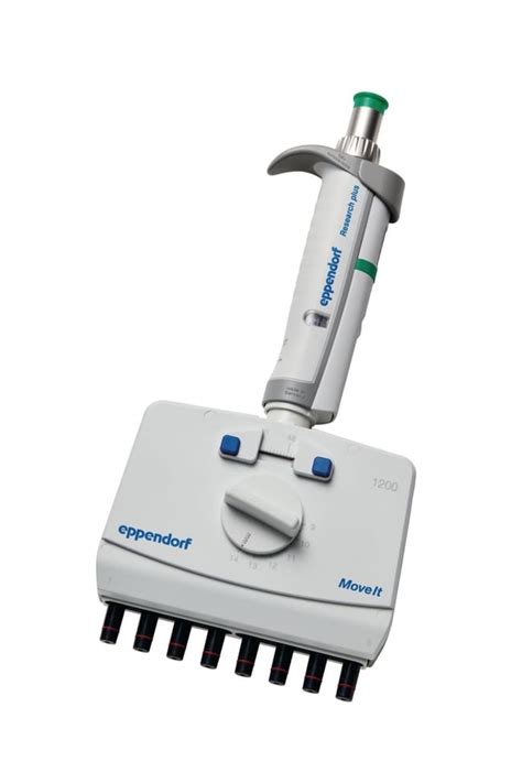 Eppendorf Research Plus Move It Mechanical Multi Channel Pipettes