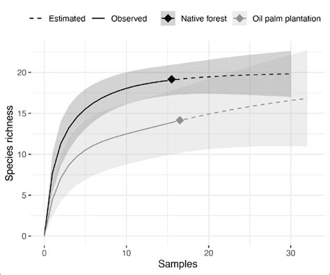 5 Rarefaction Curve Of Estimated Migratory Bird Species Richness In