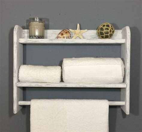 Bathroom Shelf With Towel Bar Twin Bed And Mattress Bundle