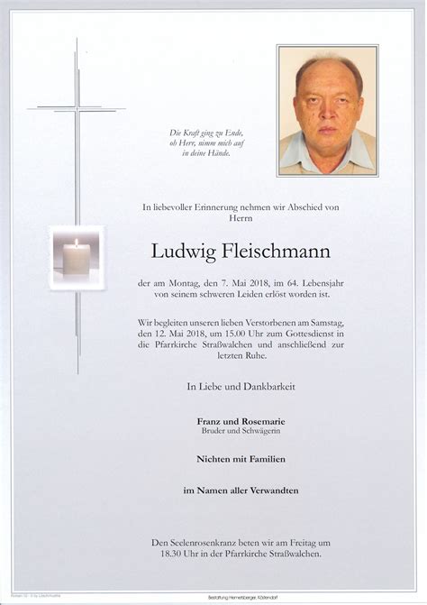 Fleischmann Ludwig Bestattung Hemetsberger Särge Urnen Beratung