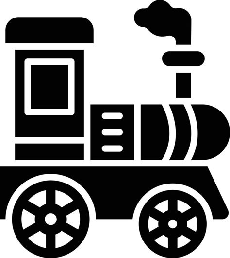 Locomotive Vector Icon Design Illustration 21721391 Vector Art At Vecteezy