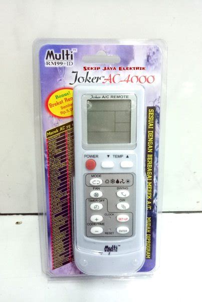 Jual Remote AC Multifungsi Serbaguna Joker Di Lapak Sekip Jaya Elektrik