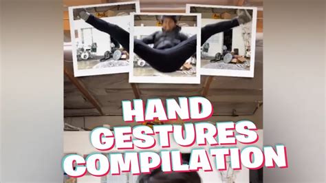 Tik Tok Hand Gestures Compilation Youtube