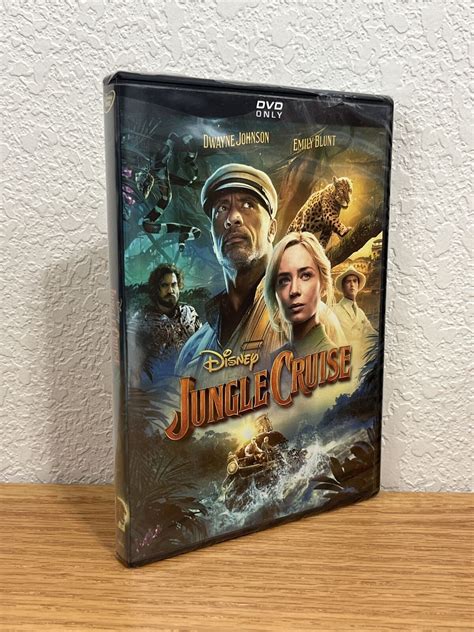 Jungle Cruise Dvd Disney Dwayne Johnson Emily Blunt Sealed See