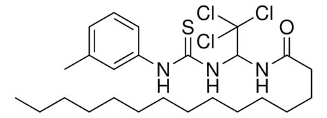 PENTADECANOIC ACID 2 2 2 TRICHLORO 1 3 M TOLYL THIOUREIDO ETHYL