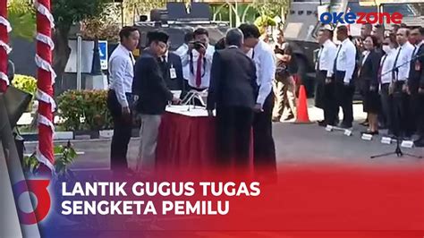 Siap Tangani Sengketa Pilpres Dan Pileg Ketua MK Lantik Gugus Tugas