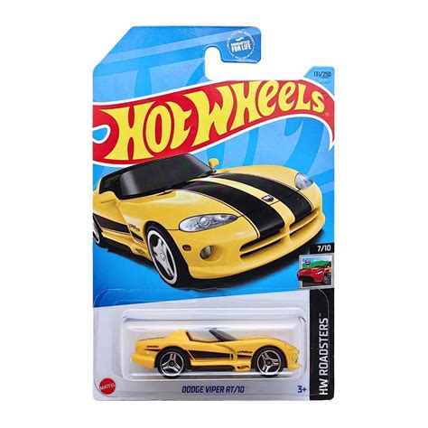 Buy Hot Wheels 2024 92 Dodge Viper RT 10 HW Exotics Ages 3 And Up Yellow Online At DesertcartINDIA