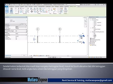 Kursus Revit Structure Dasar Membuat Pondasi Kolom Balok Ppt