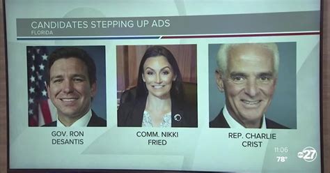 Candidates In Fl Governors Race Increase Advertising Ahead Of Primary