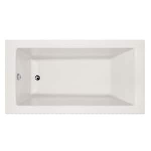 Duravit Architec In Acrylic Left Drain Rectangular Alcove Bathtub