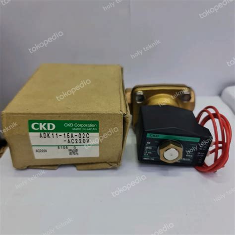 Jual Ckd Solenoid Valve Water Adk A C Adk Adk Ckd Valve