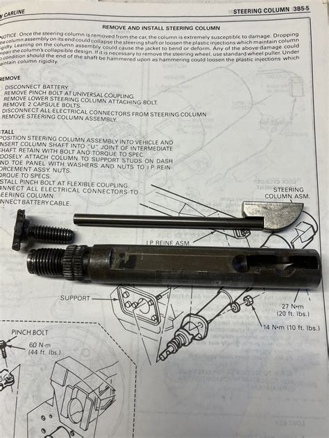 Steering Column Lock Plate Wont Compress Enough CorvetteForum