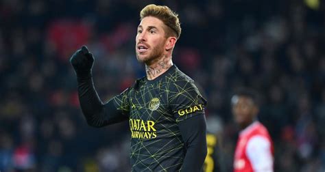 Psg Mercato Un Gros Sacrifice De Sergio Ramos Pour Rester Paris