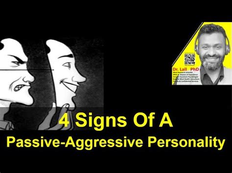 Signs Of A Passive Aggressive Personality Solopsychology Drlall